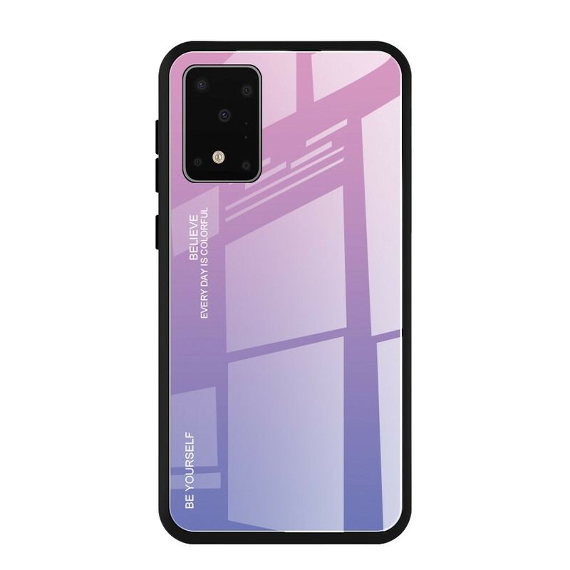 Capa Para Samsung Galaxy S20 Plus / S20 Plus 5G Vidro Temperado Seja Você Mesmo