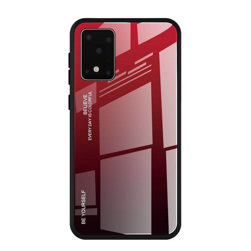 Capa Para Samsung Galaxy S20 Plus / S20 Plus 5G Vidro Temperado Seja Você Mesmo