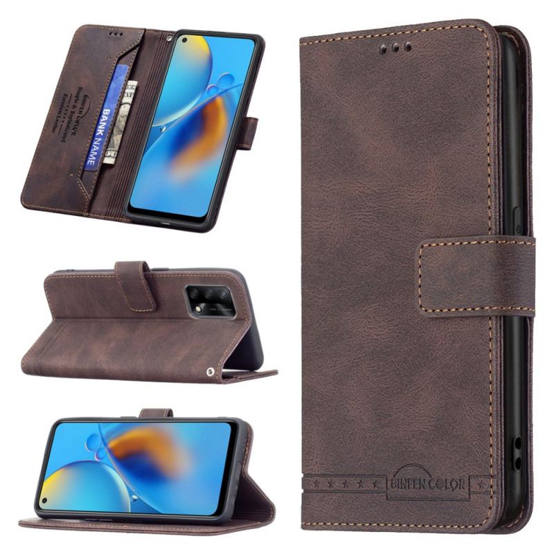 Capa Flip Para Oppo A74 4G Rfid Binfen Cor