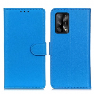 Capa Flip Para Oppo A74 4G Tradicionalmente Lichia