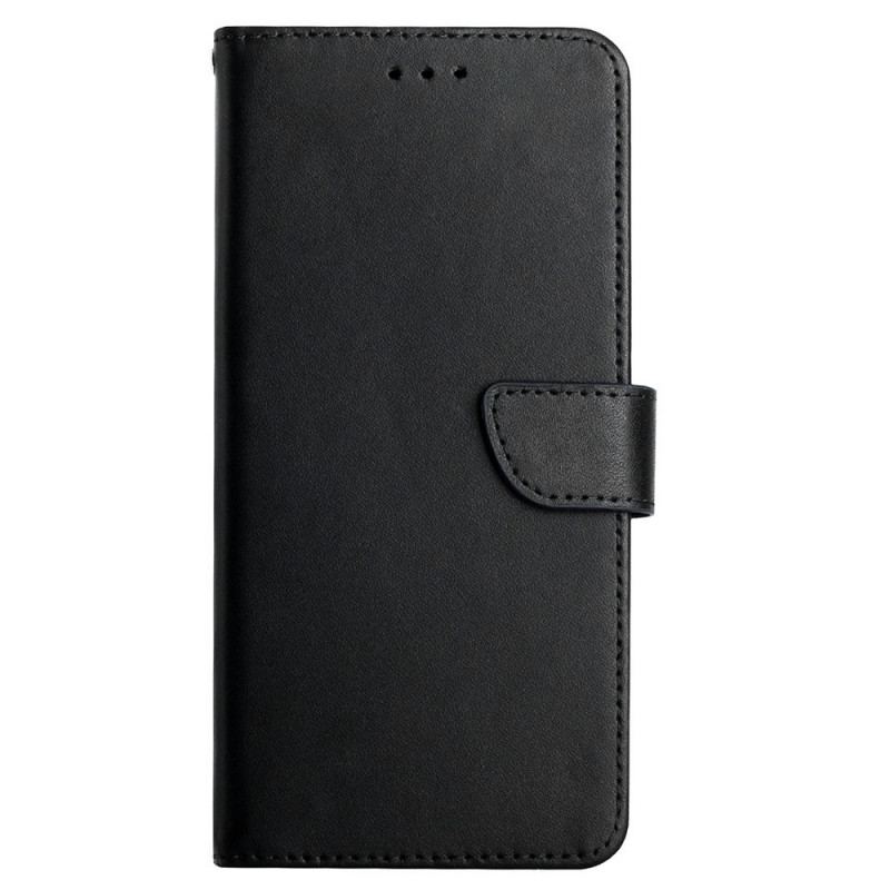 Capa Folio Para Oppo A74 4G Couro Napa Genuíno