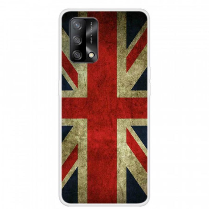 Capa Para Oppo A74 4G Bandeira Inglesa