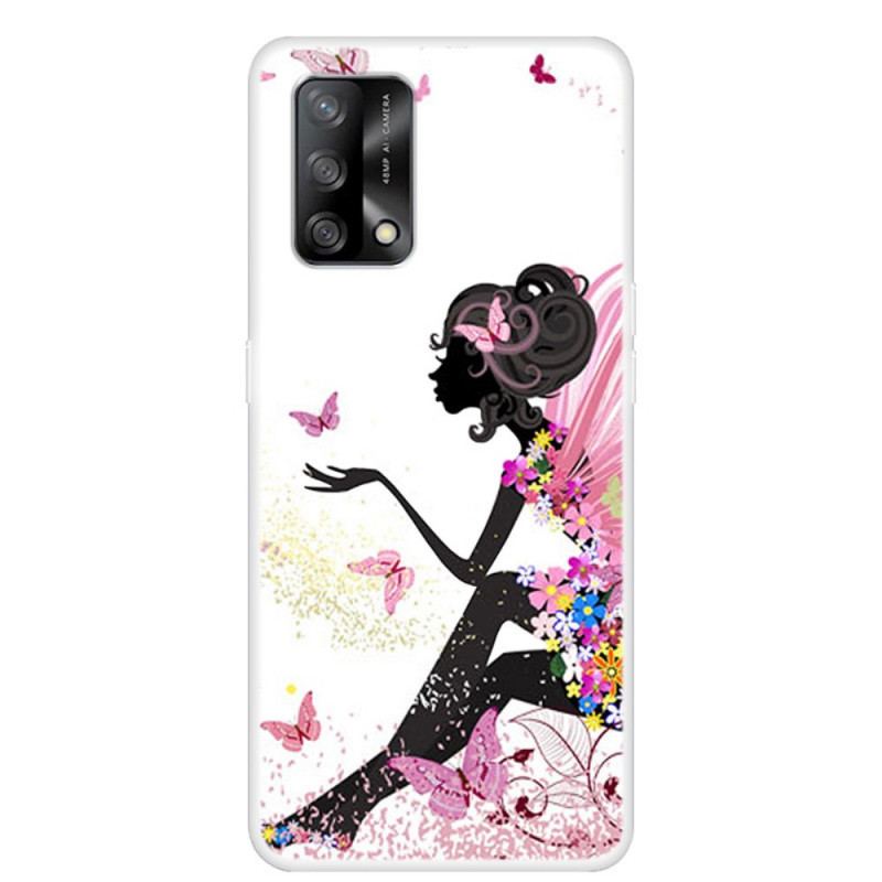 Capa Para Oppo A74 4G Flor De Fada