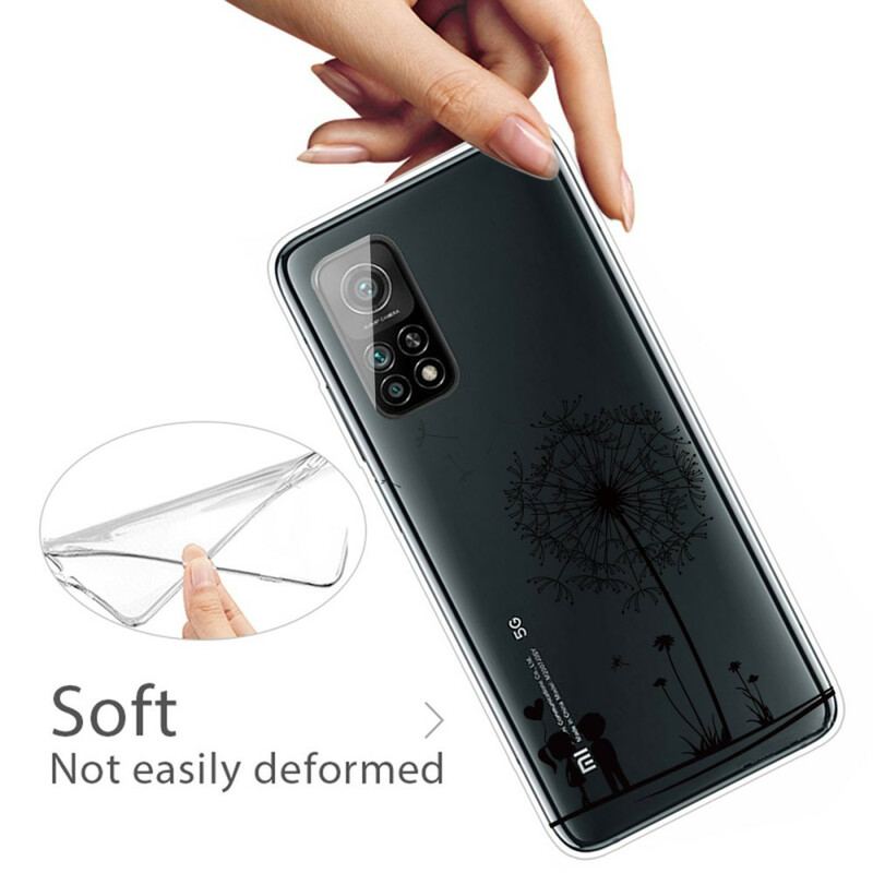 Capa De Celular Para Xiaomi Mi 10T / 10T Pro Amor De Dente-de-leão