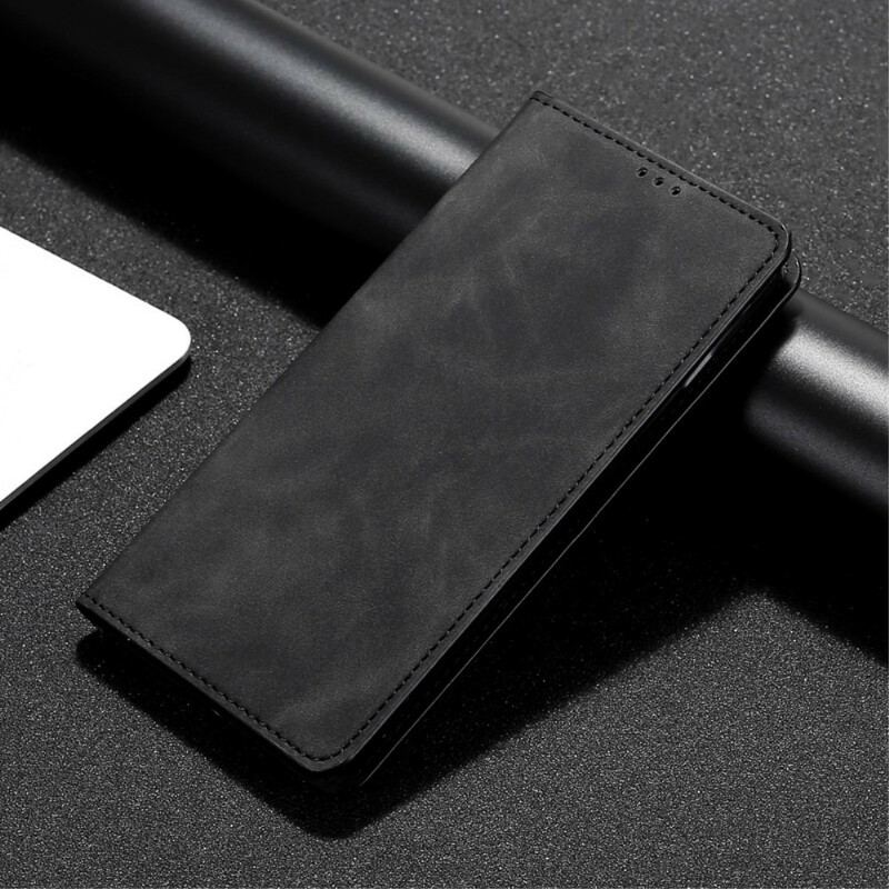 Capa De Celular Para Xiaomi Mi 10T / 10T Pro Flip Toque De Pele