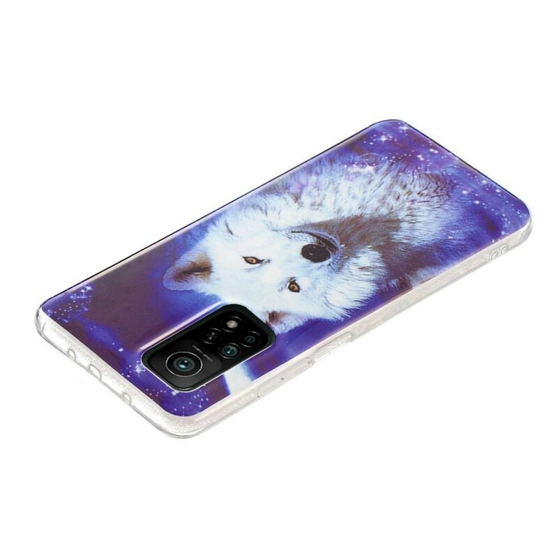 Capa De Celular Para Xiaomi Mi 10T / 10T Pro Fluorescente Wolf Series