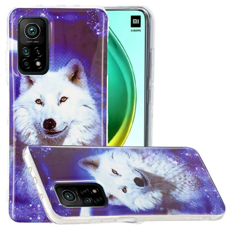 Capa De Celular Para Xiaomi Mi 10T / 10T Pro Fluorescente Wolf Series