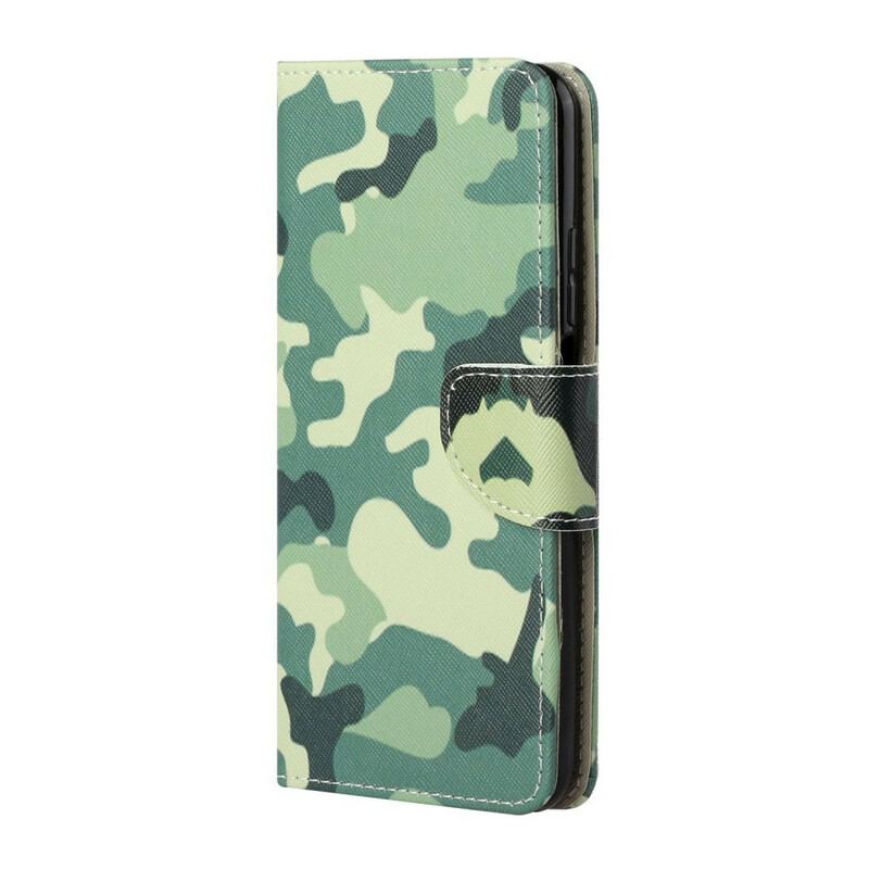 Capa De Couro Para Xiaomi Mi 10T / 10T Pro Camuflar