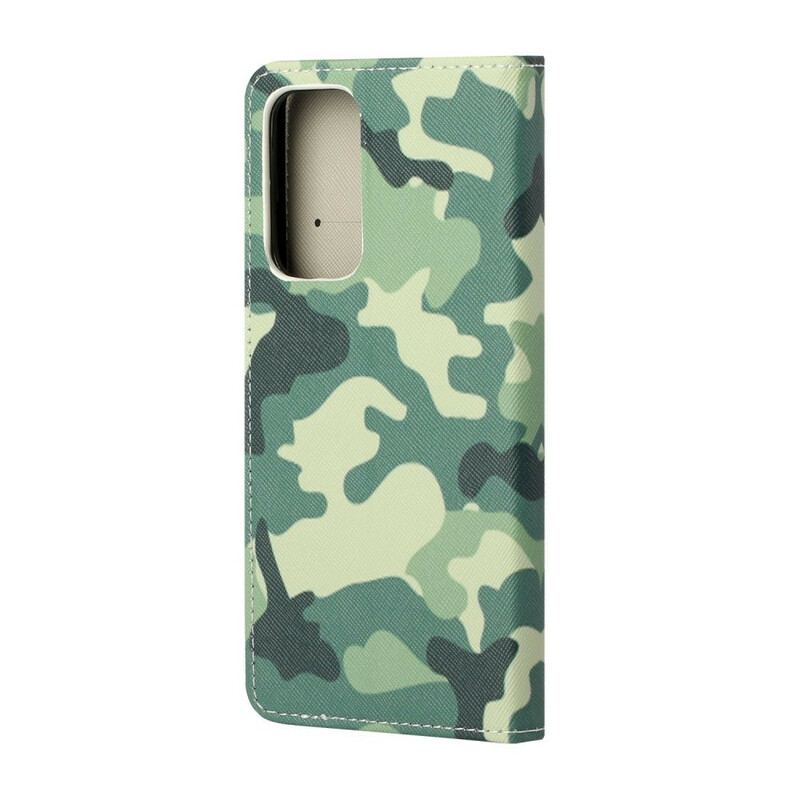 Capa De Couro Para Xiaomi Mi 10T / 10T Pro Camuflar