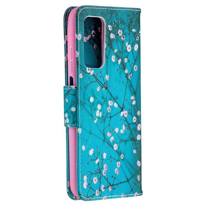 Capa Flip Para Xiaomi Mi 10T / 10T Pro Árvore Florida