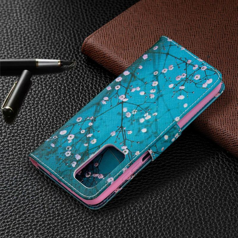 Capa Flip Para Xiaomi Mi 10T / 10T Pro Árvore Florida