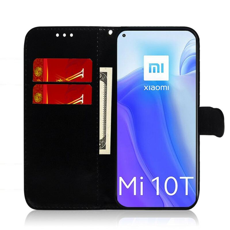 Capa Flip Para Xiaomi Mi 10T / 10T Pro Cor Pura