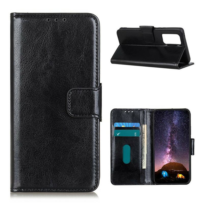 Capa Flip Para Xiaomi Mi 10T / 10T Pro Couro Sintético Vitrificado