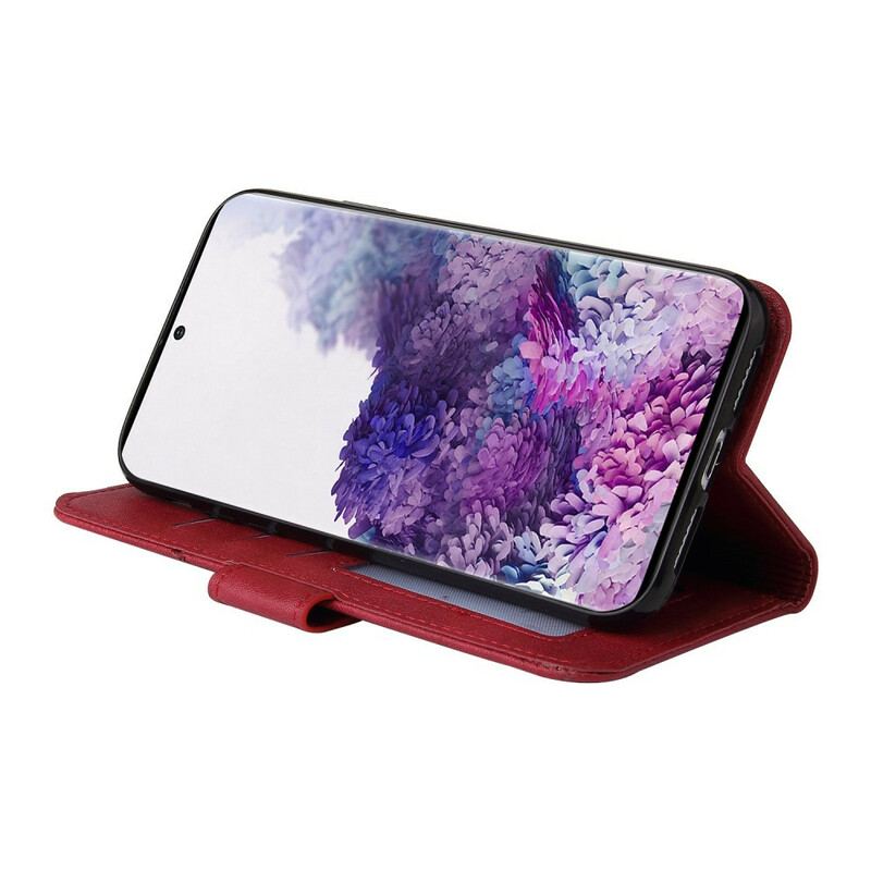 Capa Flip Para Xiaomi Mi 10T / 10T Pro Imitação De Couro Fantasia Metal Gq.utrobe