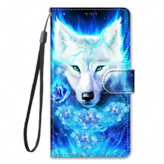 Capa Flip Para Xiaomi Mi 10T / 10T Pro Lobo Mágico