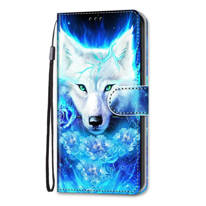 Capa Flip Para Xiaomi Mi 10T / 10T Pro Lobo Mágico