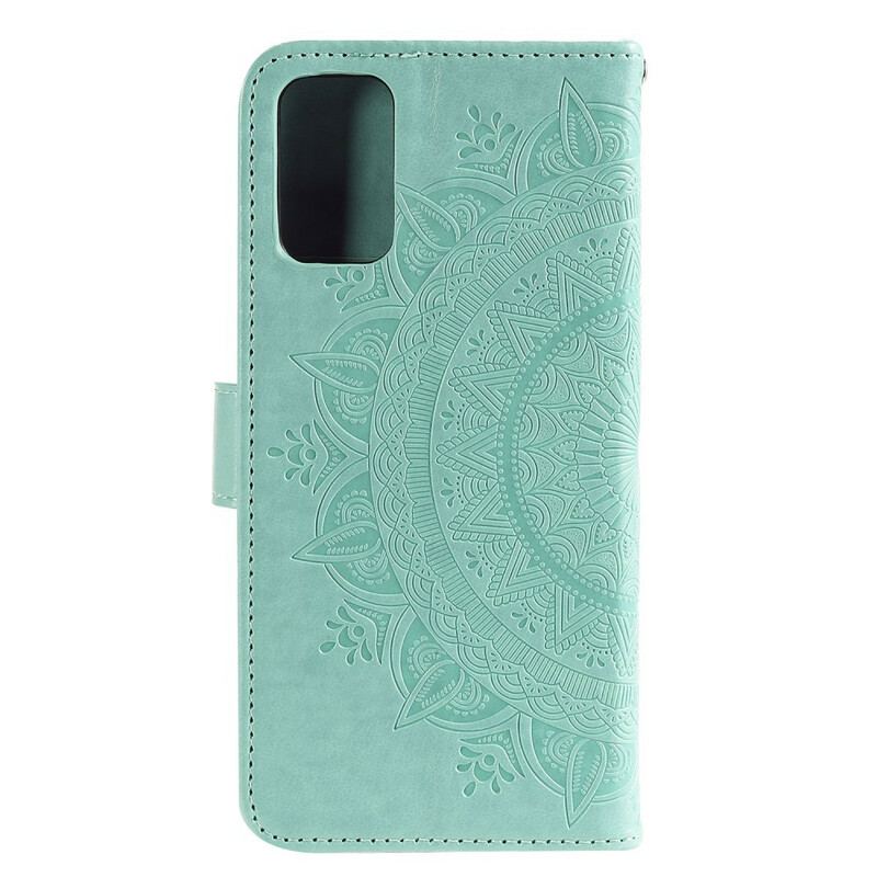 Capa Flip Para Xiaomi Mi 10T / 10T Pro Mandala Do Sol