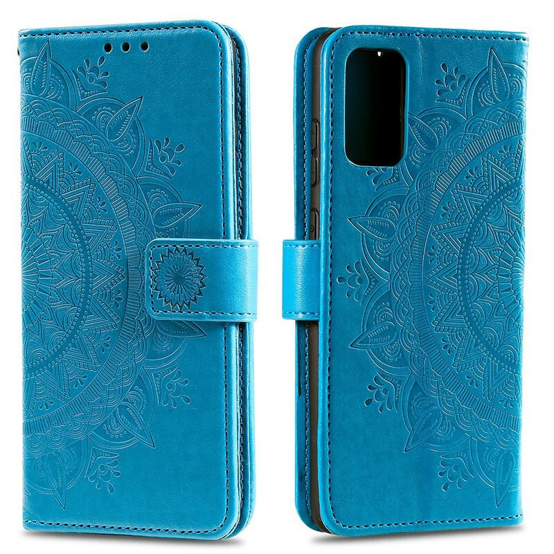 Capa Flip Para Xiaomi Mi 10T / 10T Pro Mandala Do Sol