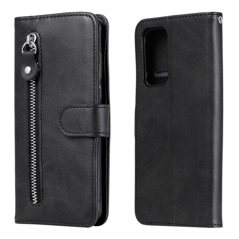 Capa Folio Para Xiaomi Mi 10T / 10T Pro Porta-moedas Vintage