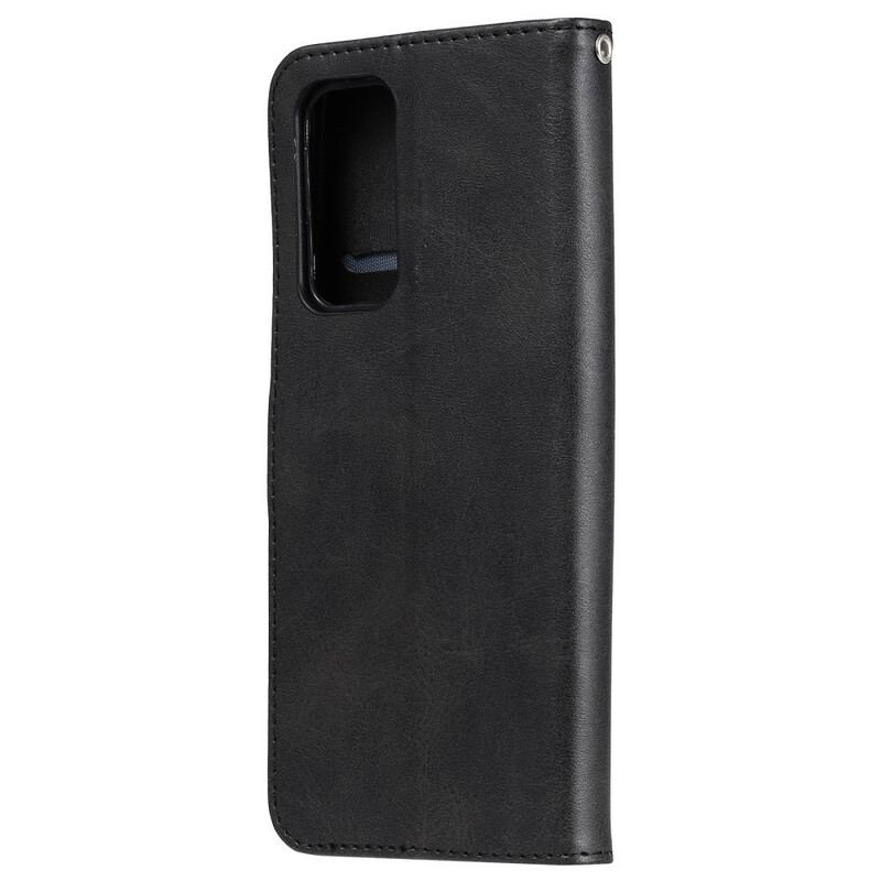 Capa Folio Para Xiaomi Mi 10T / 10T Pro Porta-moedas Vintage