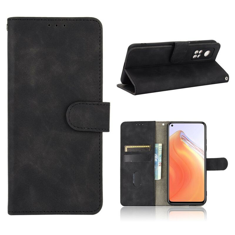 Capa Folio Para Xiaomi Mi 10T / 10T Pro Toque De Pele