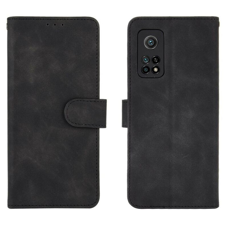 Capa Folio Para Xiaomi Mi 10T / 10T Pro Toque De Pele