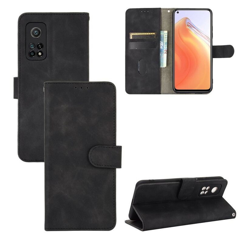 Capa Folio Para Xiaomi Mi 10T / 10T Pro Toque De Pele