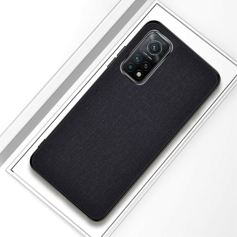 Capa Para Xiaomi Mi 10T / 10T Pro Design Híbrido De Tecido