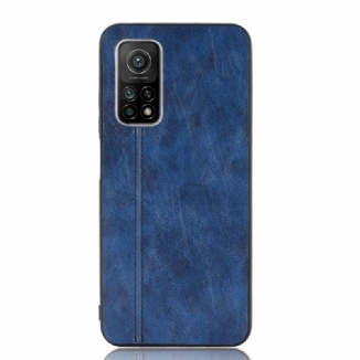 Capa Para Xiaomi Mi 10T / 10T Pro Efeito Couro Couture