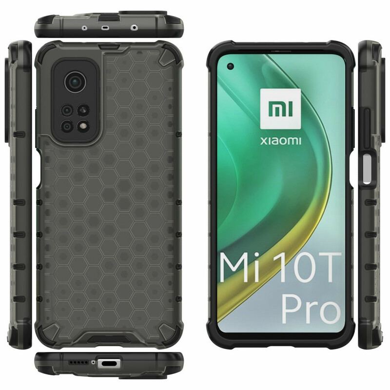 Capa Para Xiaomi Mi 10T / 10T Pro Estilo Favo De Mel