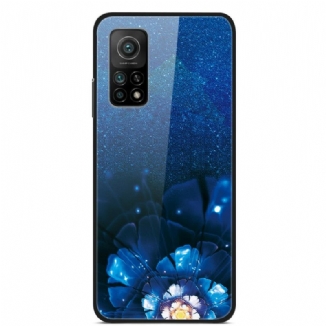 Capa Para Xiaomi Mi 10T / 10T Pro Fancy Flowers Em Vidro Temperado