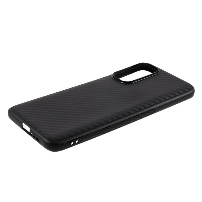 Capa Para Xiaomi Mi 10T / 10T Pro Fibra De Carbono Em Relevo Leve