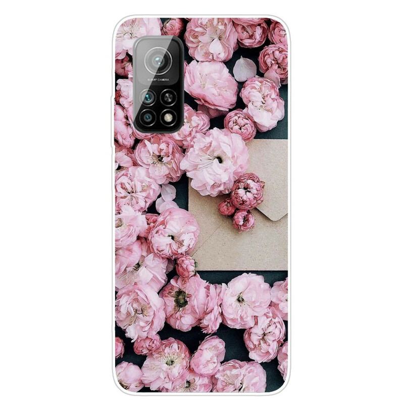 Capa Para Xiaomi Mi 10T / 10T Pro Flores Intensas