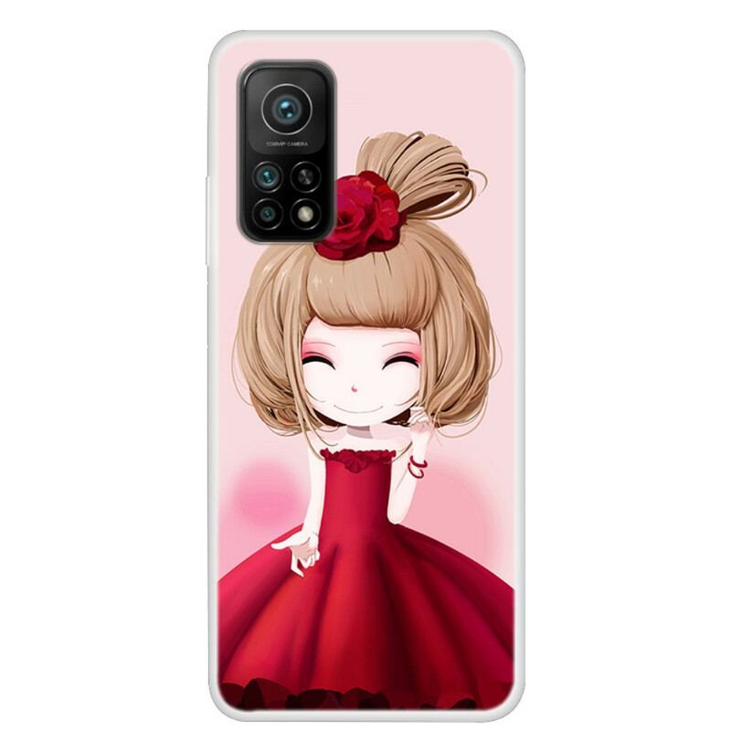 Capa Para Xiaomi Mi 10T / 10T Pro Lady Mangá