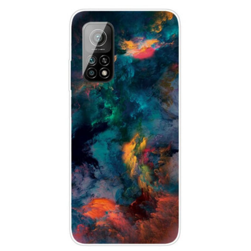 Capa Para Xiaomi Mi 10T / 10T Pro Nuvens Coloridas