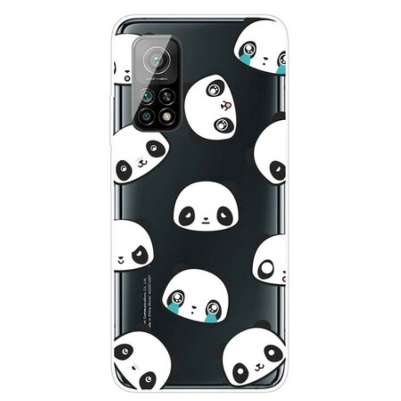 Capa Para Xiaomi Mi 10T / 10T Pro Pandas Sentimentais