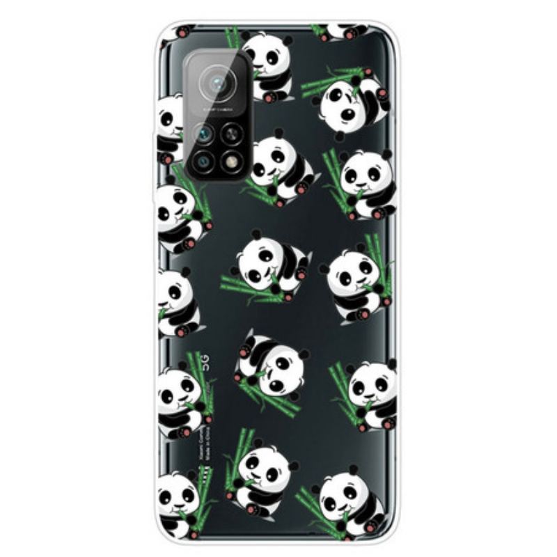 Capa Para Xiaomi Mi 10T / 10T Pro Pequenos Pandas