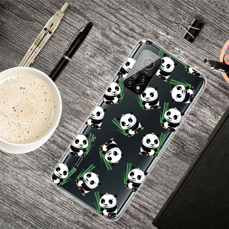 Capa Para Xiaomi Mi 10T / 10T Pro Pequenos Pandas