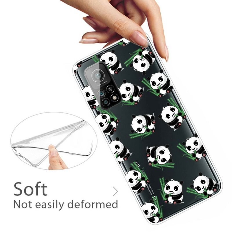 Capa Para Xiaomi Mi 10T / 10T Pro Pequenos Pandas