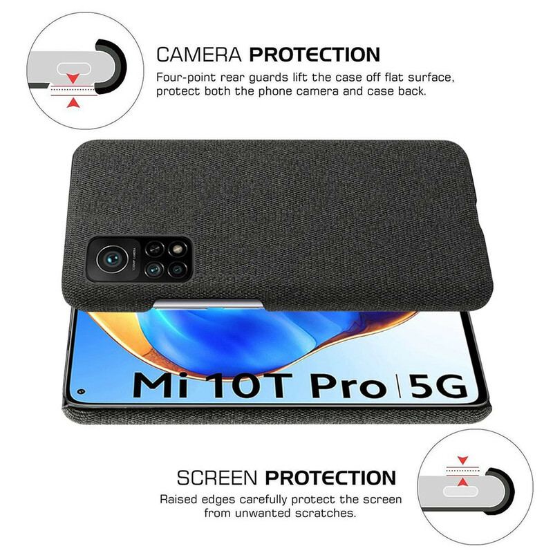 Capa Para Xiaomi Mi 10T / 10T Pro Tecido Chique Ksq