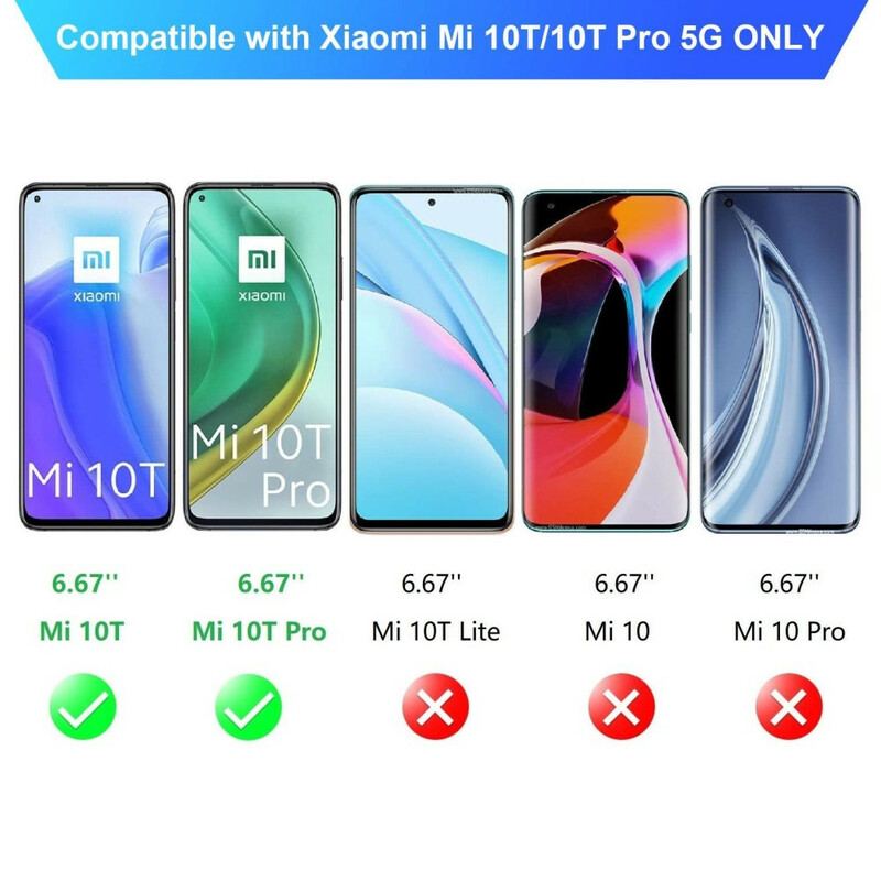 Capa Para Xiaomi Mi 10T / 10T Pro Transparente