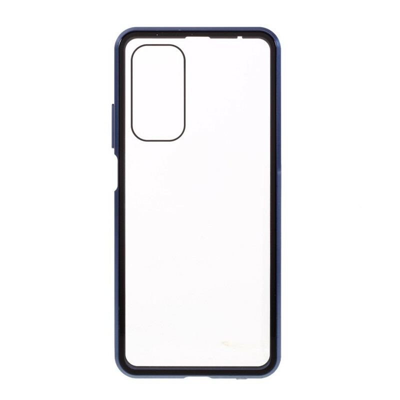 Capa Para Xiaomi Mi 10T / 10T Pro Vidro Temperado Frontal E Traseiro E Metal