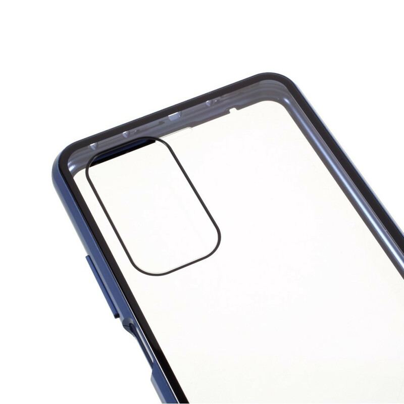 Capa Para Xiaomi Mi 10T / 10T Pro Vidro Temperado Frontal E Traseiro E Metal