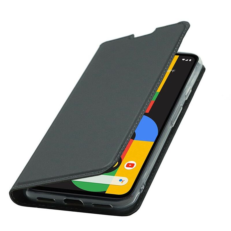 Capa De Celular Para Google Pixel 5A Flip Fecho Magnético