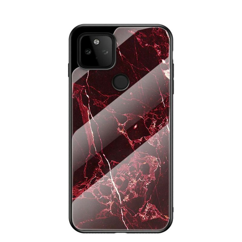 Capa De Celular Para Google Pixel 5A Vidro Temperado De Cores Premium