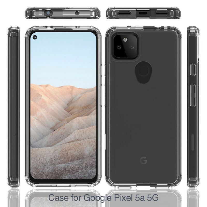 Capa Para Google Pixel 5A Transparente Cristalino