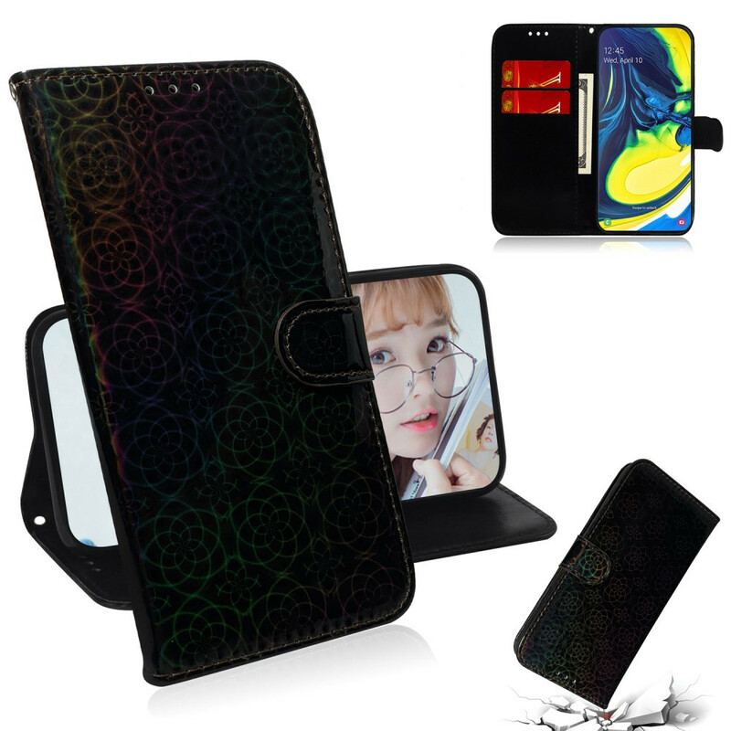 Capa Flip Para Samsung Galaxy A80 / A90 Cor Pura