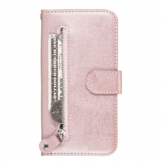 Capa Flip Para Samsung Galaxy A80 / A90 Porta-moedas Vintage