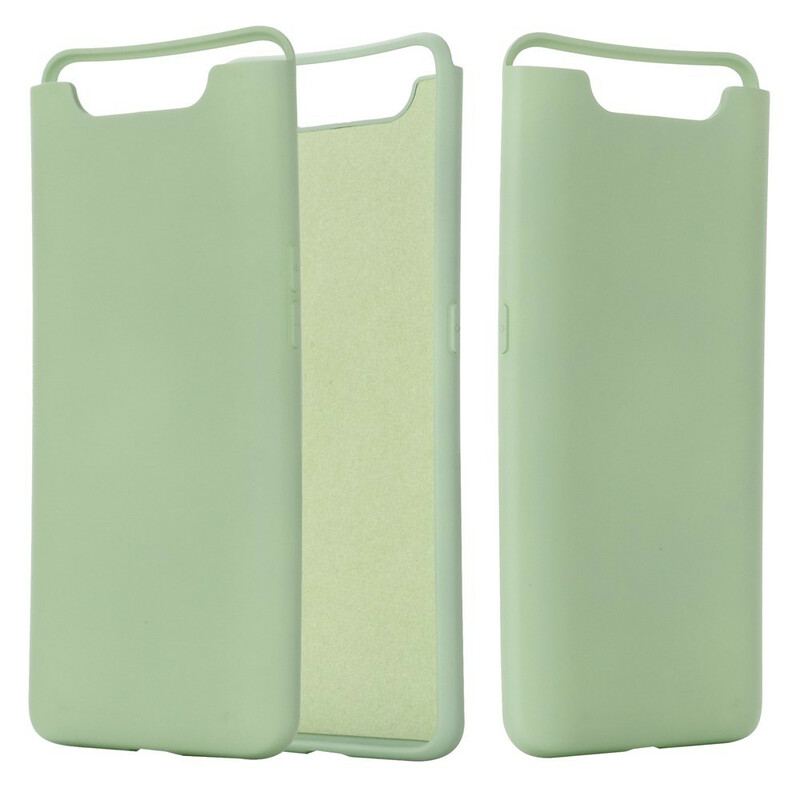 Capa Para Samsung Galaxy A80 / A90 Silicone Líquido