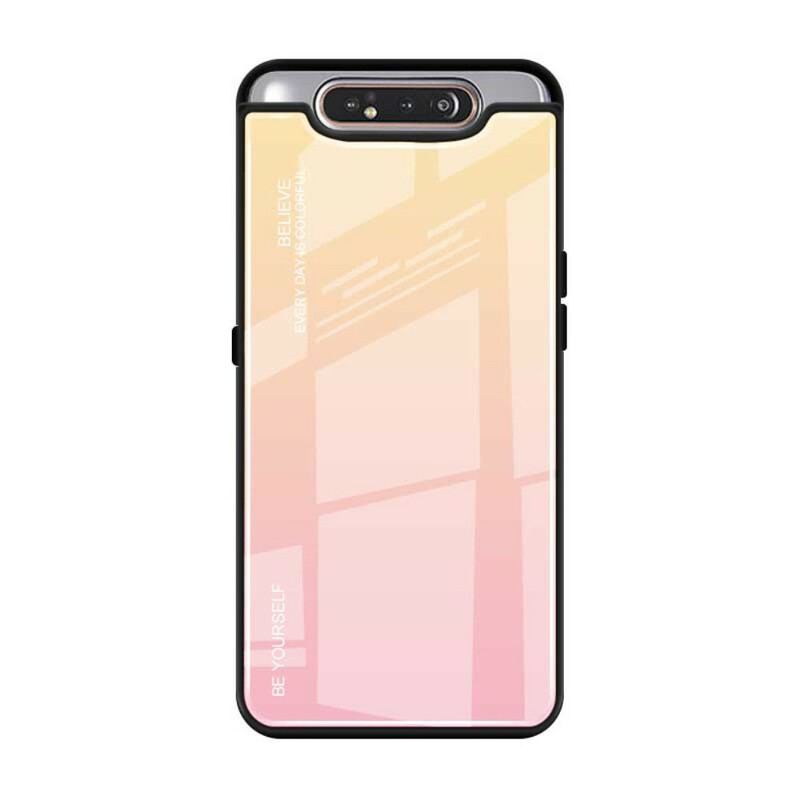 Capa Para Samsung Galaxy A80 / A90 Vidro Temperado Seja Você Mesmo